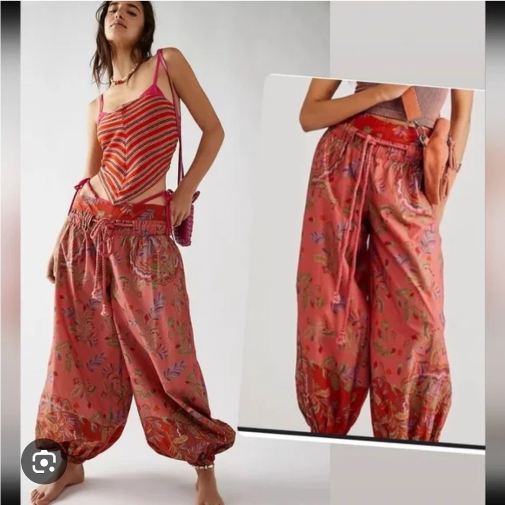 Free People Afterglow Balloon Floral Women's Joggers
